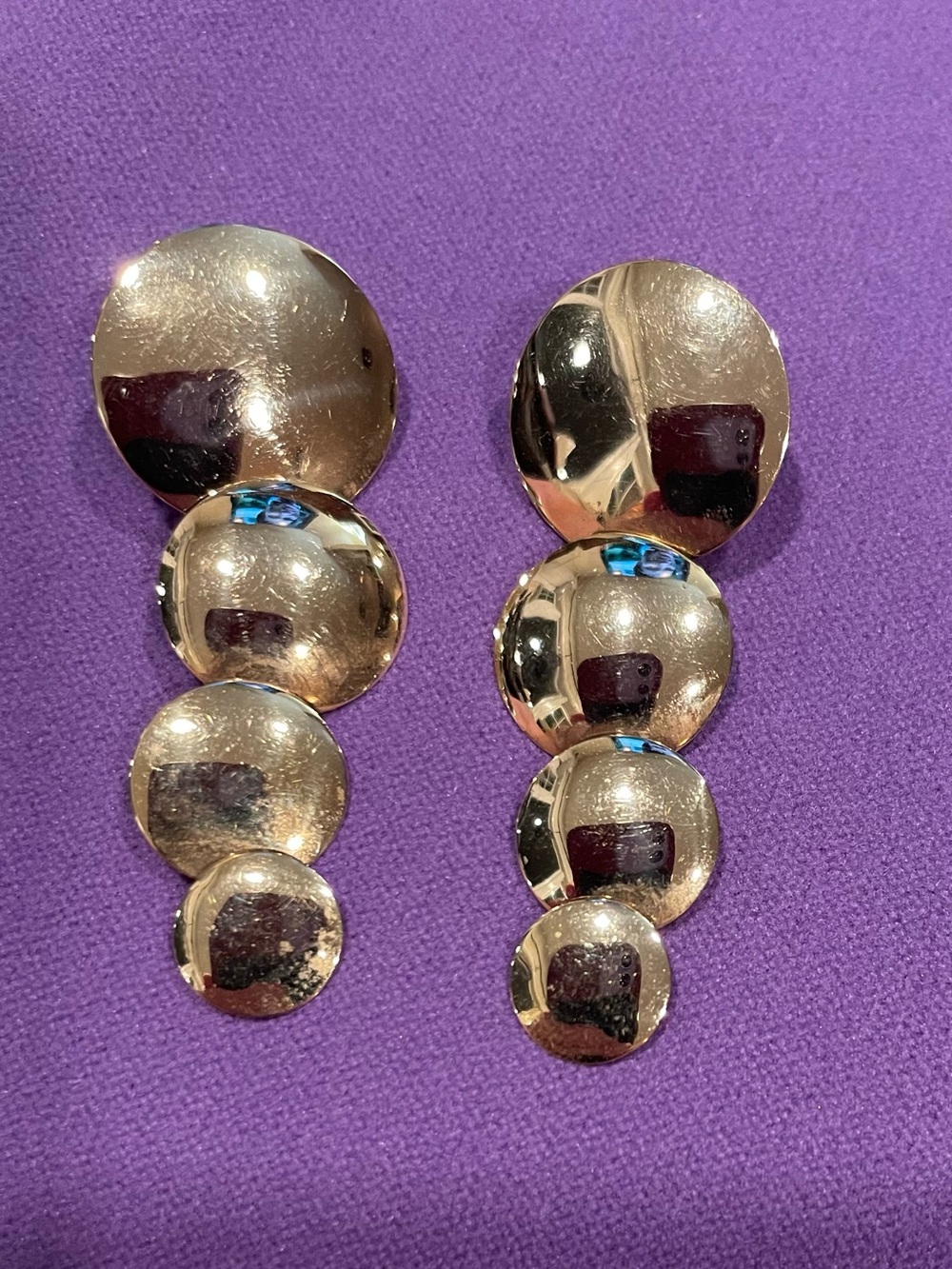 Gold Drop Earrings